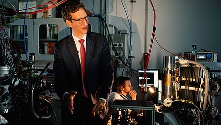 Professor Peter Hommelhoff, Chair of Laser Physics at FAU. Foto: FAU  