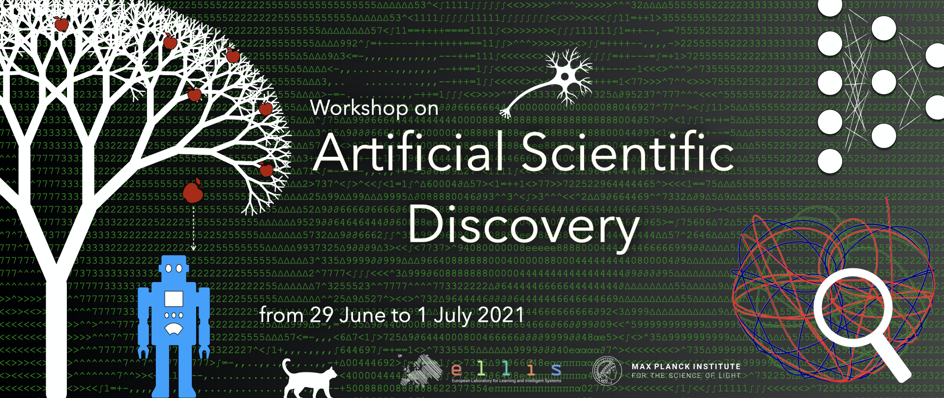 Banner Artificial Scientific Discovery Workshop